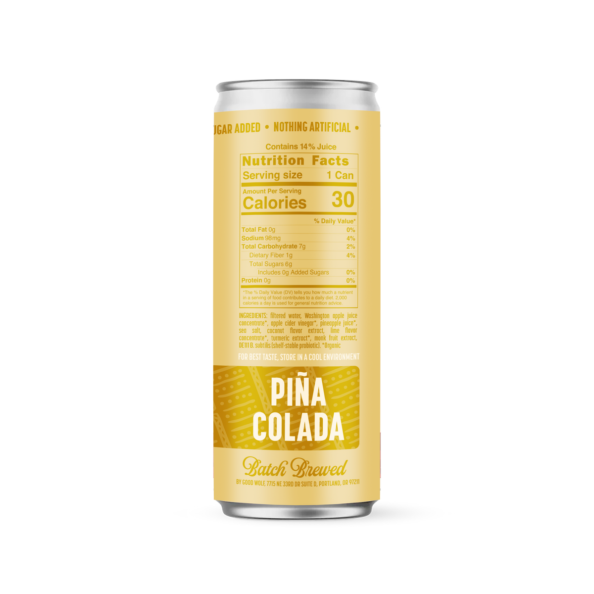Probiotic Soda Variety Pack - No Added Sugar; Hand-Crafted