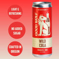 Wild Cola Probiotic Soda - No Added Sugar; Hand-Crafted