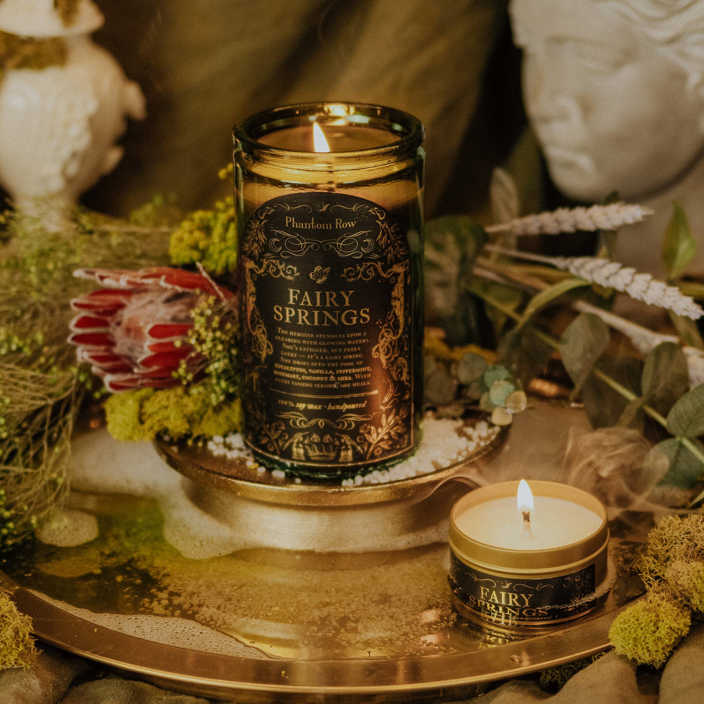 Fairy Springs | Literary & Gothic-Inspired Jar Candle